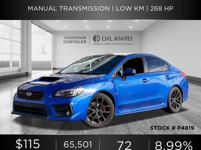 2018 Subaru WRX in Woodbridge, Ontario