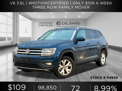 2018 Volkswagen Atlas in Mississauga, Ontario