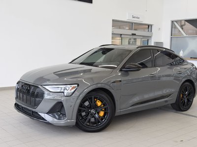 2022 Audi E-tron Sportback SPORTBACK+TECHNIK+BLACK PACK SPORTBACK+TECHNIK+BLACK PACK