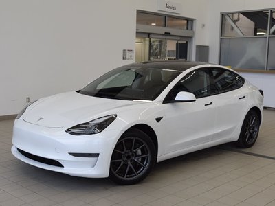 Tesla MODEL 3 SR+CUIR+TOIT PANO+LED+NAV 2022 BAS KM+CAMERA+400 KM AUTONOMIE