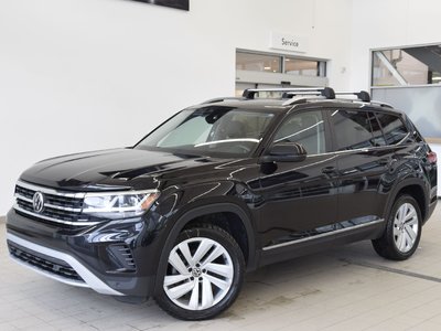 Volkswagen Atlas HIGHLINE+V6+CUIR+TOIT+LED 2021 DEMARREUR+AWD+CAMERA+