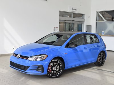Volkswagen Golf GTI AUTOBAHN+CUIR+TOIT+DSG 2021 CAMERA+BAS KM+NAV+FENDER