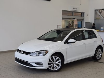 Volkswagen Golf HIGHLINE+CUIR+CAMERA+TOIT 2021 AUBAINE+APP CONNECT+WOW