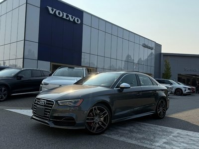 2015 Audi S3 in North Vancouver, British Columbia