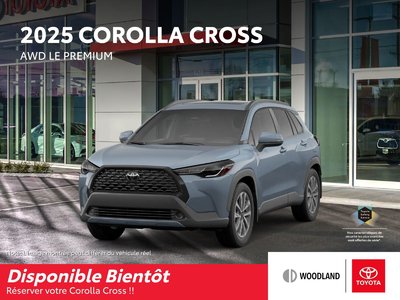 Toyota COROLLA CROSS  2025 à Verdun, Québec