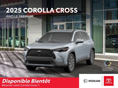 Toyota COROLLA CROSS  2025 à Verdun, Québec