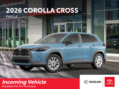 Toyota COROLLA CROSS  2026 à Verdun, Québec
