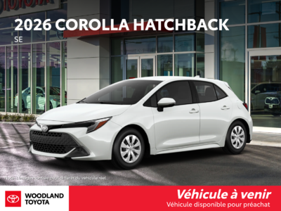 Toyota Corolla Hatchback  2026 à Verdun, Québec