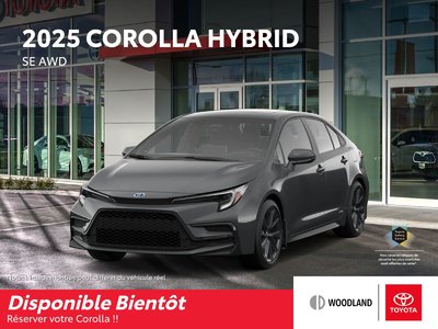 Toyota COROLLA HYBRID  2025 à Verdun, Québec