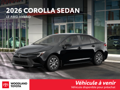 Toyota Corolla Hybrid  2026 à Verdun, Québec