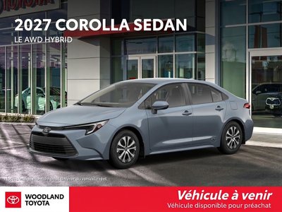 2027 Toyota Corolla Hybrid in Verdun, Quebec