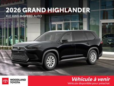 Toyota Grand Highlander  2026 à Verdun, Québec