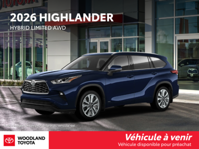 2026 Toyota Highlander Hybrid in Verdun, Quebec