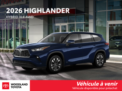 Toyota Highlander Hybrid  2026 à Verdun, Québec
