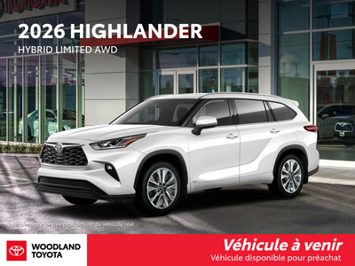 Toyota Highlander Hybrid  2026 à Verdun, Québec