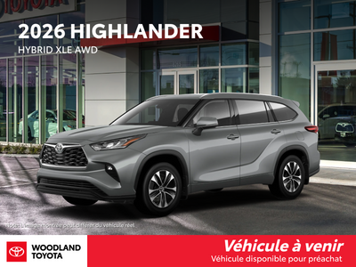 Toyota Highlander Hybrid  2026 à Verdun, Québec