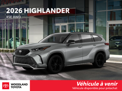 Toyota Highlander  2026 à Verdun, Québec