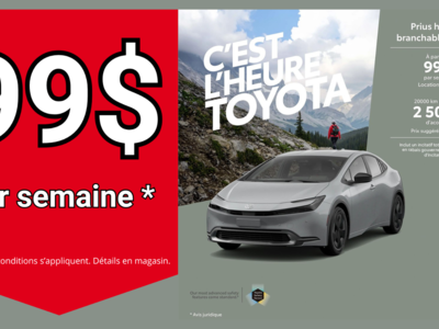 Toyota Prius Plug-in Hybrid  2025 à Verdun, Québec