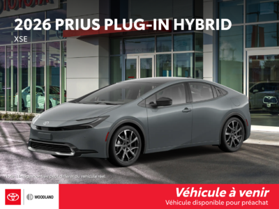 Toyota Prius Plug-in Hybrid  2026 à Verdun, Québec