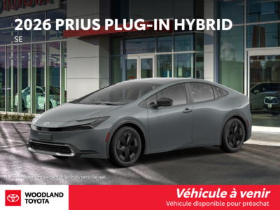 Toyota Prius Plug-in Hybrid  2026 à Verdun, Québec