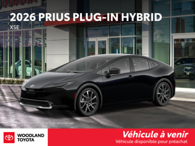 Toyota Prius Plug-in Hybrid  2026 à Verdun, Québec