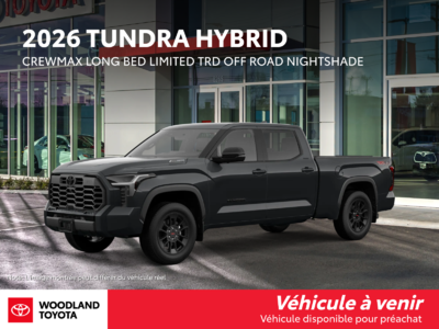 Toyota Tundra Hybrid  2026 à Verdun, Québec