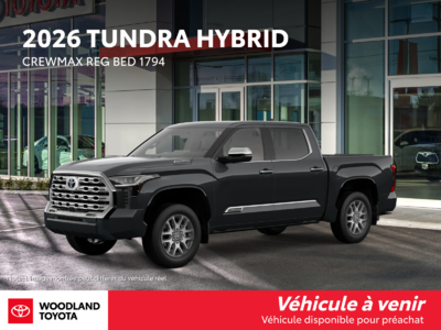 Toyota Tundra Hybrid  2026 à Verdun, Québec