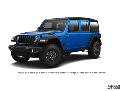 2026 Jeep Wrangler 4-Door WILLYS