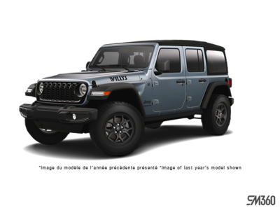 2026 Jeep Wrangler 4-Door WILLYS