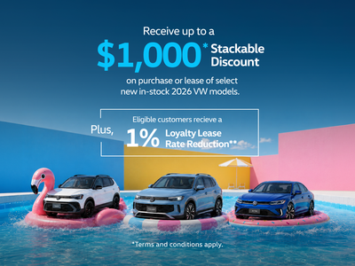 2026 VW Jetta, Taos & Tiguan Offers