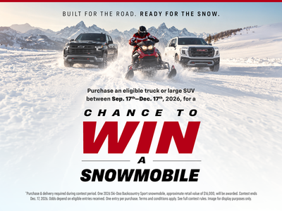 Your Next Vehicle Could Lead To Winter Adventure