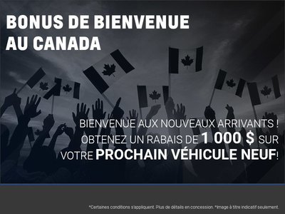 Bienvenue aux nouveaux arrivants!