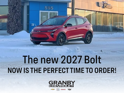 The all-new Chevrolet Bolt 2027: Orders are now open!