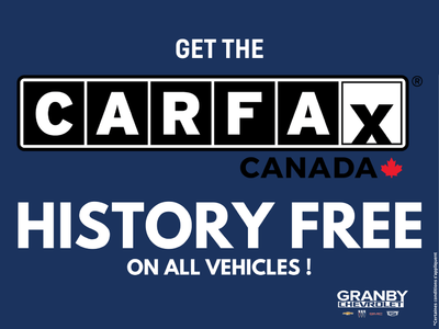 Get Your CARFAX for Free!