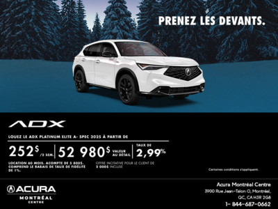 Acura ADX 2025