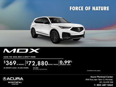 2026 Acura MDX