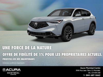 L'événement mensuel Acura