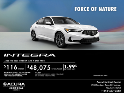 2026 Acura Integra
