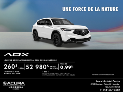 Acura ADX 2025