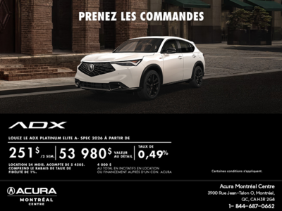 Acura ADX 2026