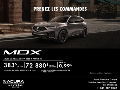 Acura MDX 2026