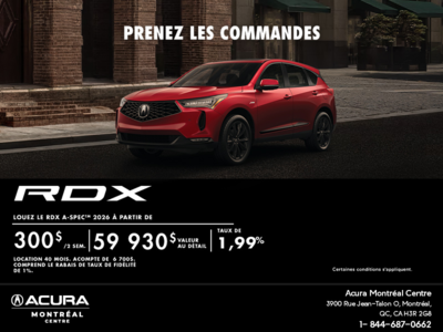 Acura RDX 2026