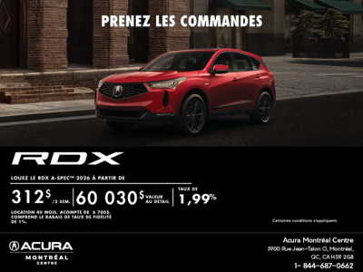 Acura RDX 2026