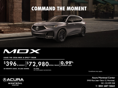 2026 Acura MDX