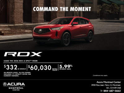 2026 Acura RDX