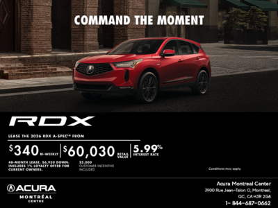 2026 Acura RDX