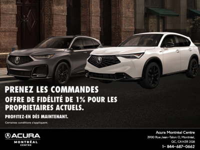 L'événement mensuel Acura
