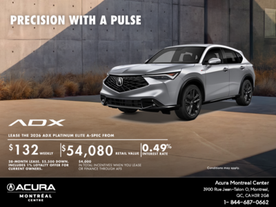 2026 Acura ADX