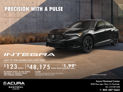 2026 Acura Integra