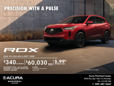 2026 Acura RDX